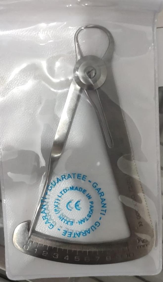 Bone caliper for implant (bone width measurement)