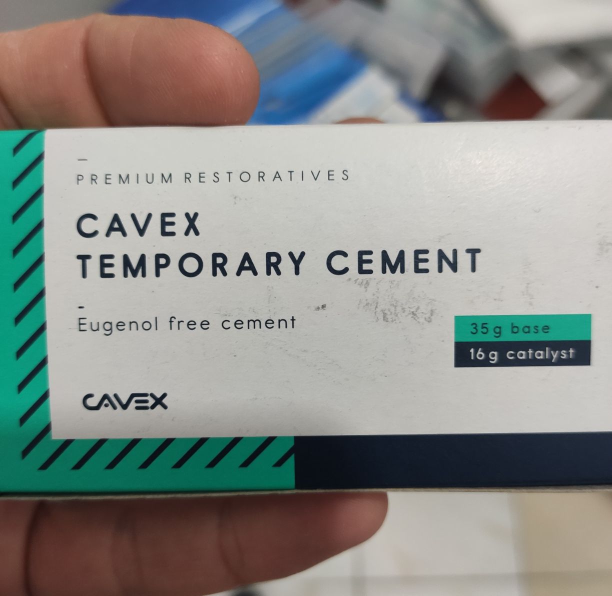 CAVEX Temporary cement eugenol free